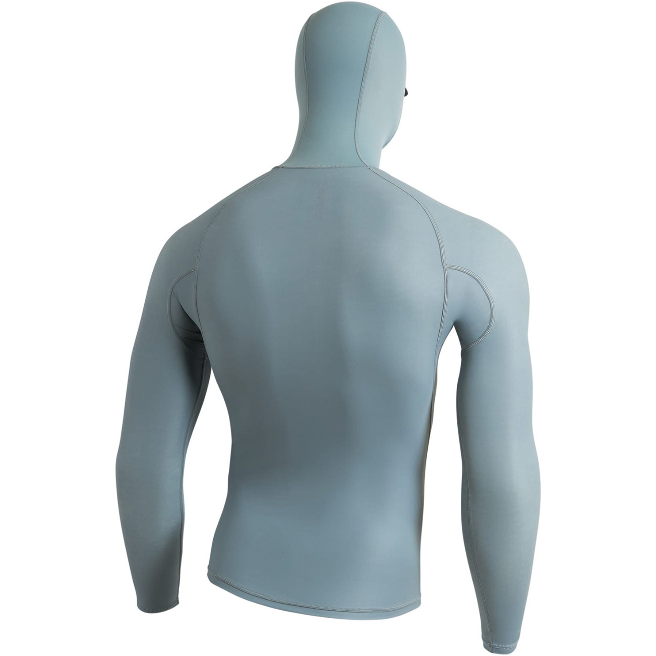 2026 Florence Marine X Mens Windshield Long Sleeve Hooded Rash Vest 2.0 FMSS00051 - Light Sea Blue